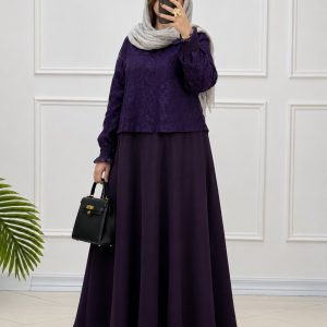 پیراهن مانتویی سوپر کلوش نیکا
